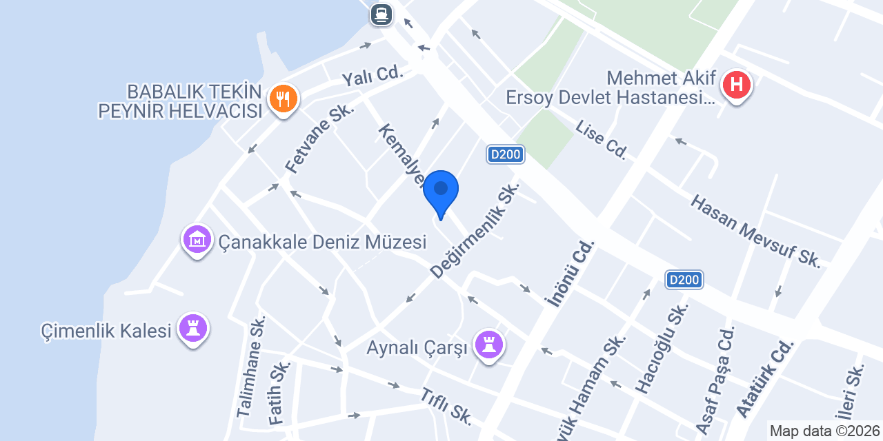 Firuze nail studio konumu