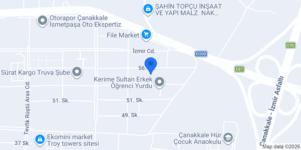 Temel İnşaat konumu