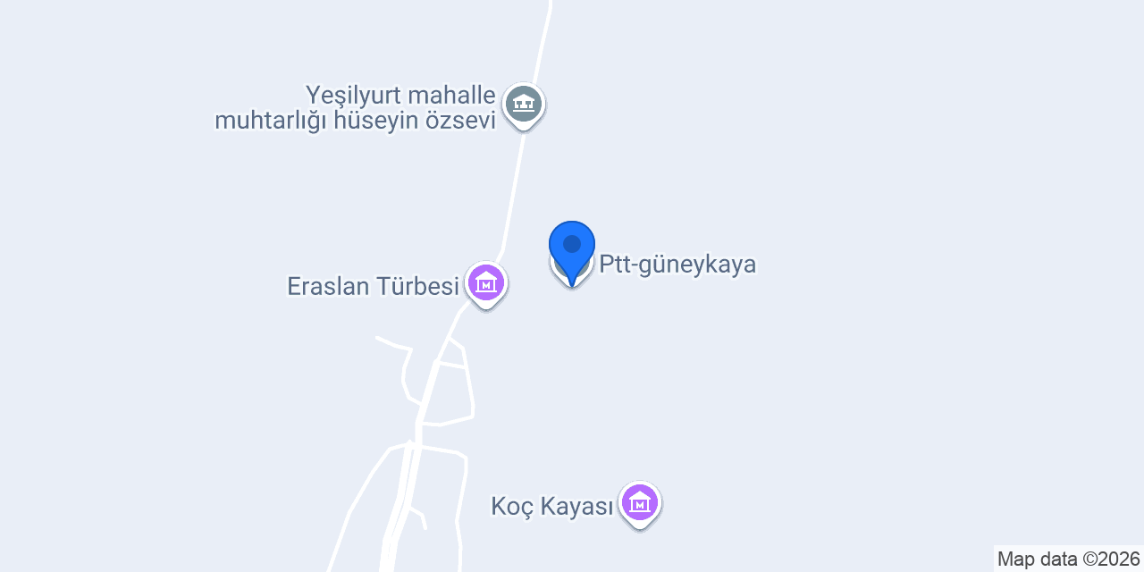 Ptt-güneykaya konumu