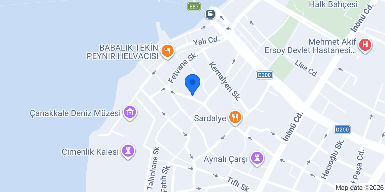 Chatkapı Internet Cafe konumu