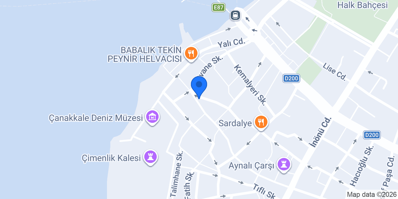 Cankuş Cafe konumu