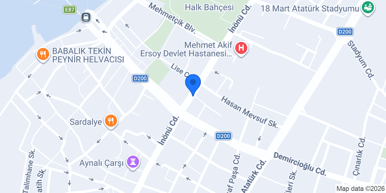 Güler Optik konumu