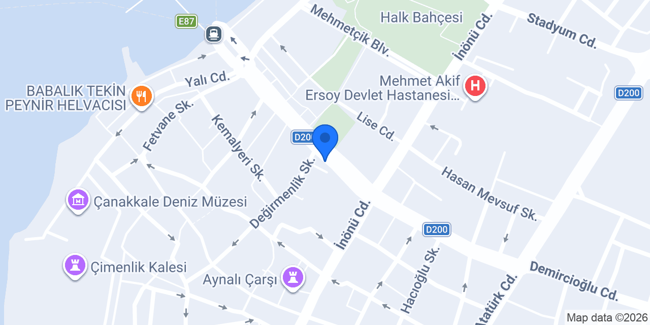 TEMİZAY HOTEL konumu