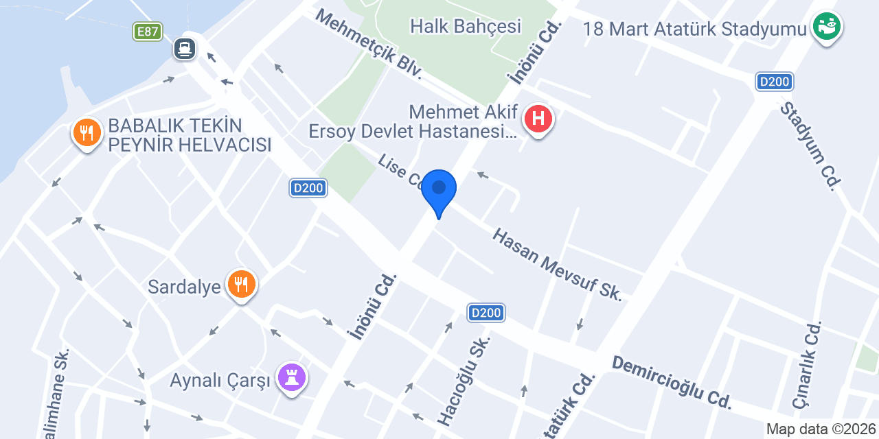 Karaca Hukuk Bürosu Av. Berkan Karaca konumu
