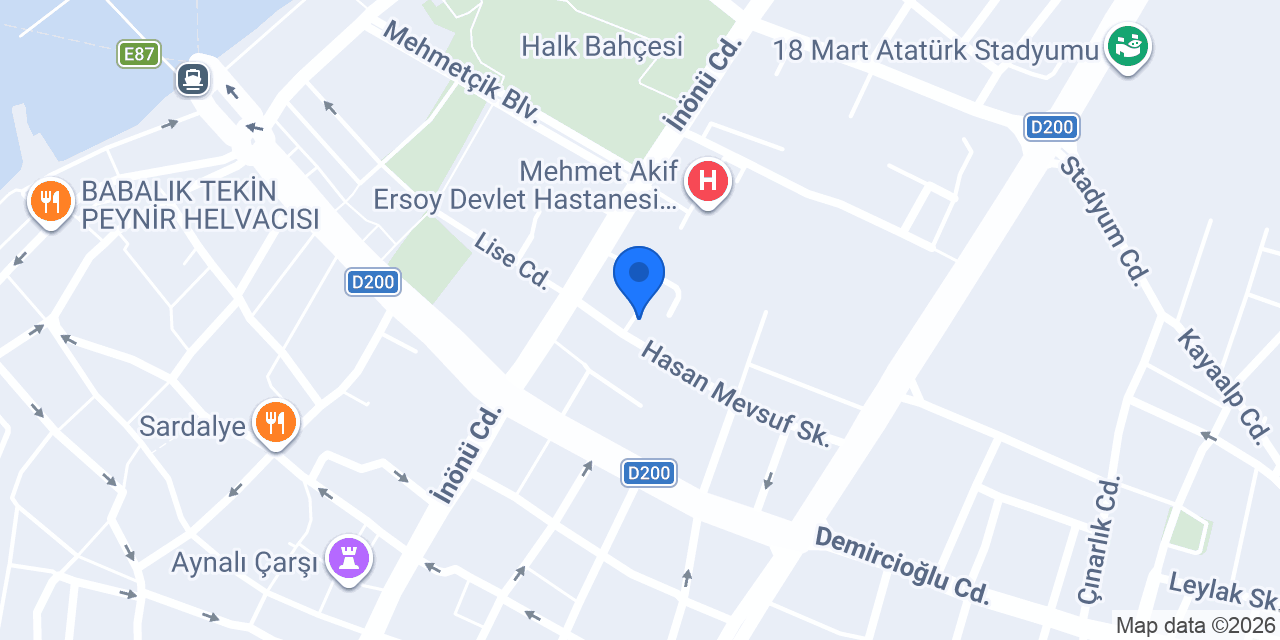 Erdem Büro Makinaları konumu