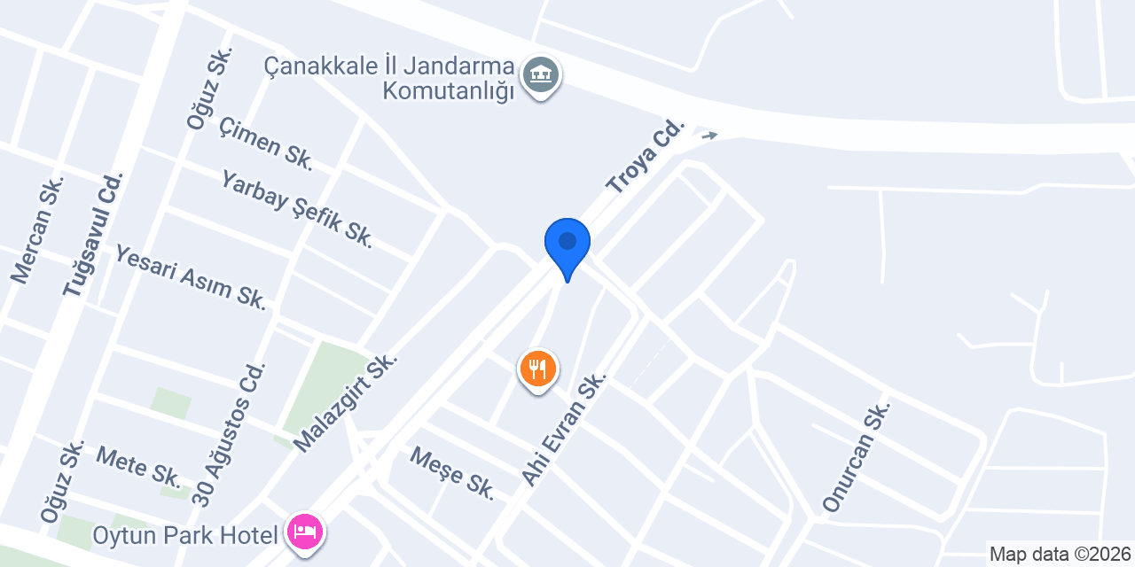 Ortacamekan konumu