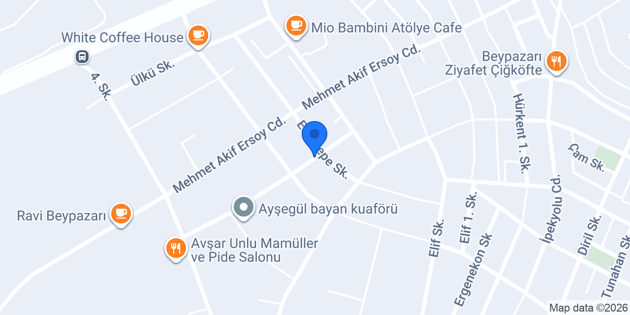 BEYPAZARI ERDEN TESİSAT VE DOĞALGAZ konumu