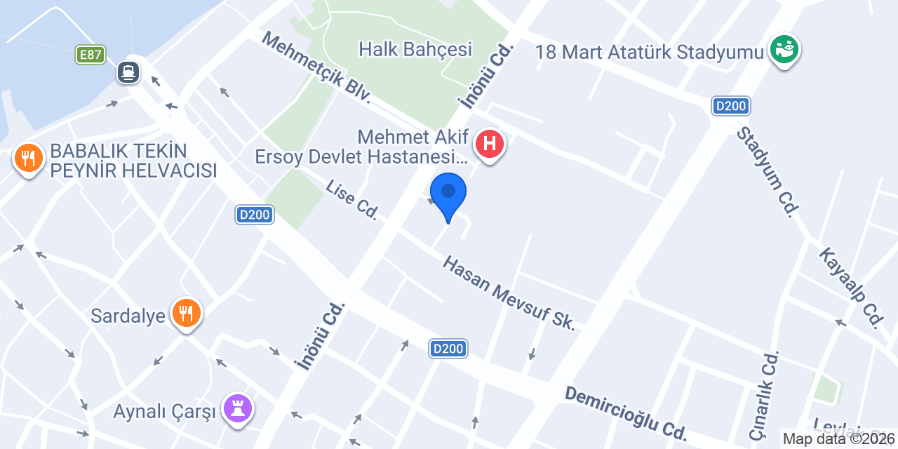 Çağın Eğitim Materyalleri konumu