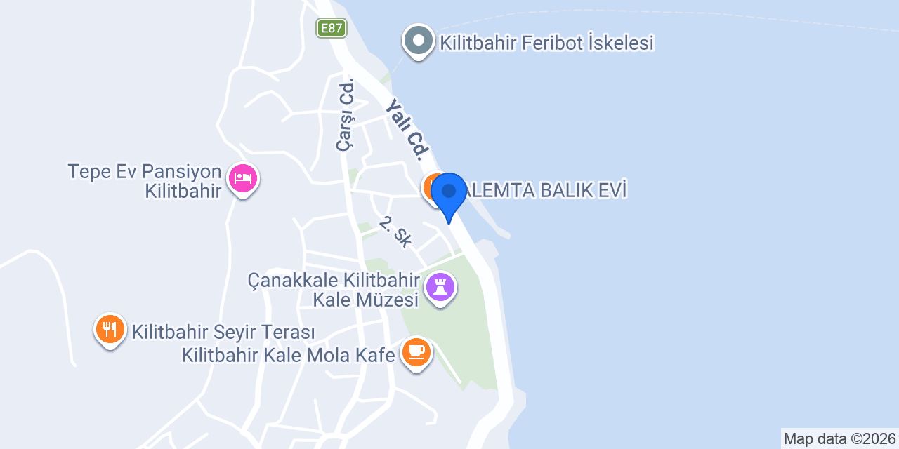 Keser Balık Evi konumu