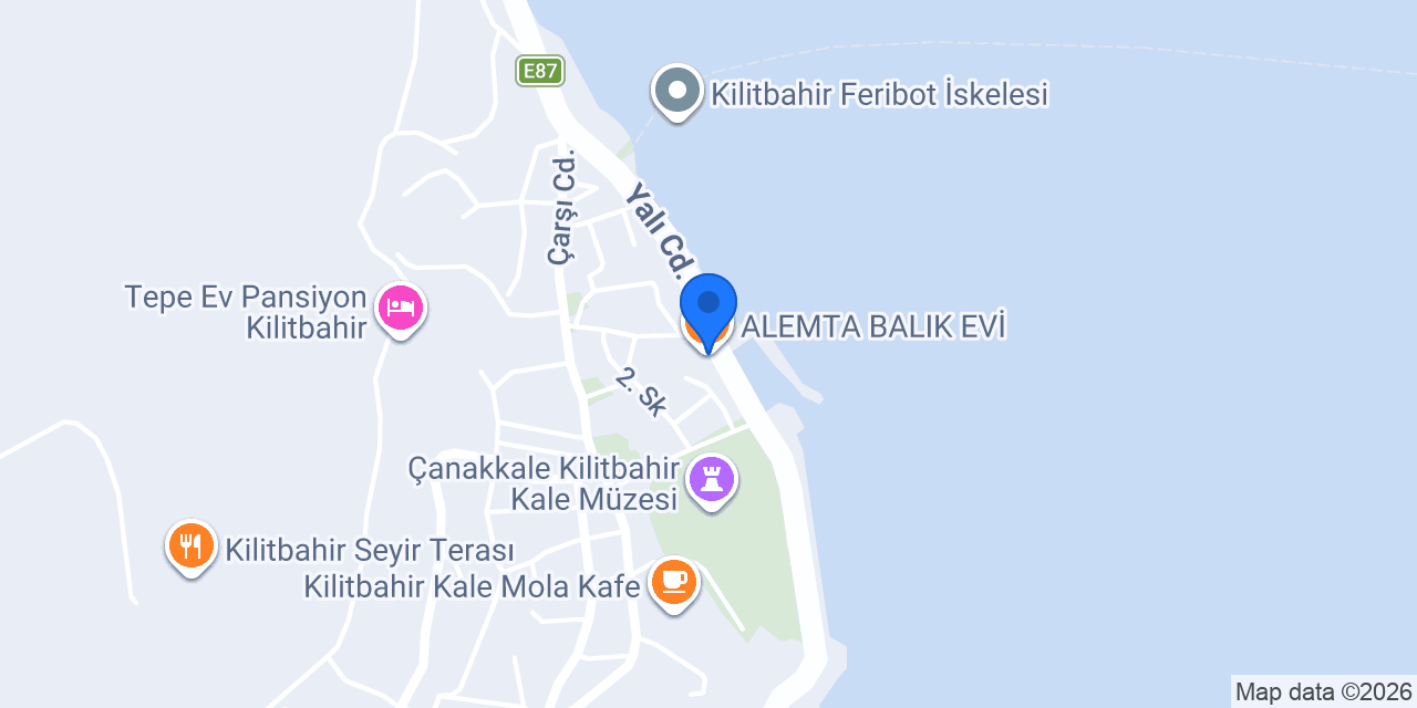 ALEMTA BALIK EVİ konumu