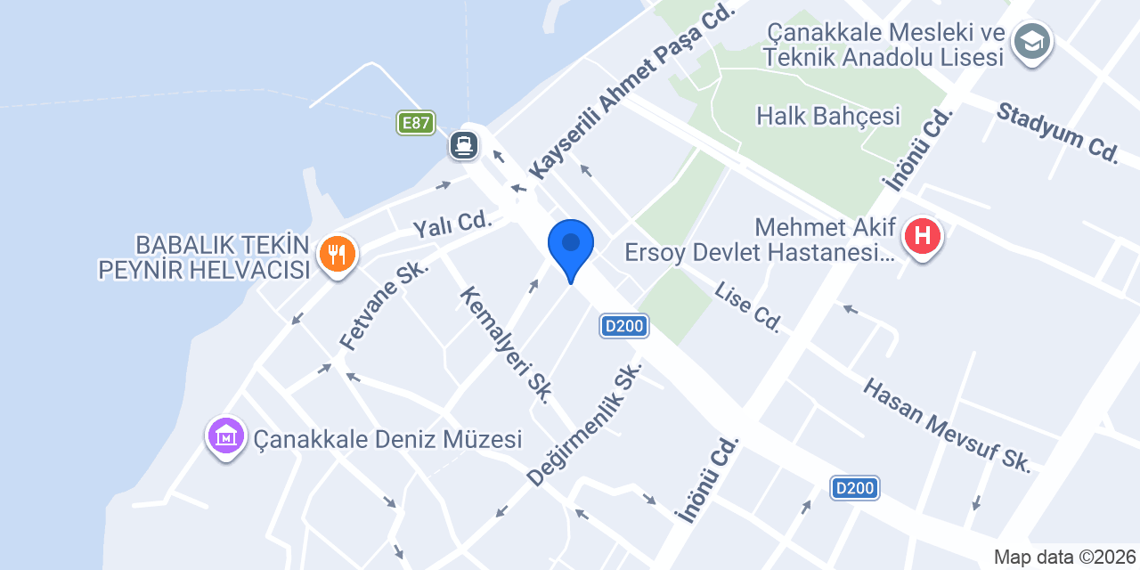 Meydan Terzi konumu