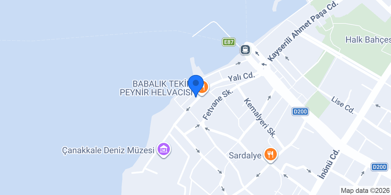 Esmer Ay Hediyelik konumu