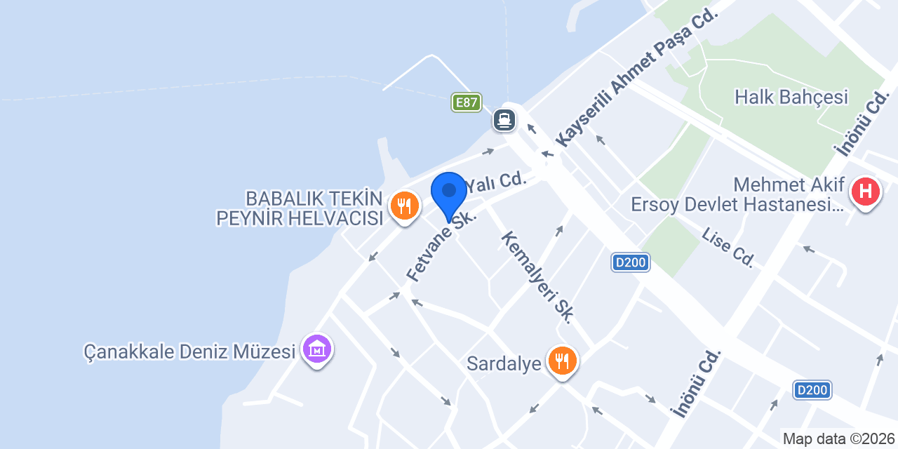 Cevahir Ev Yemekleri konumu