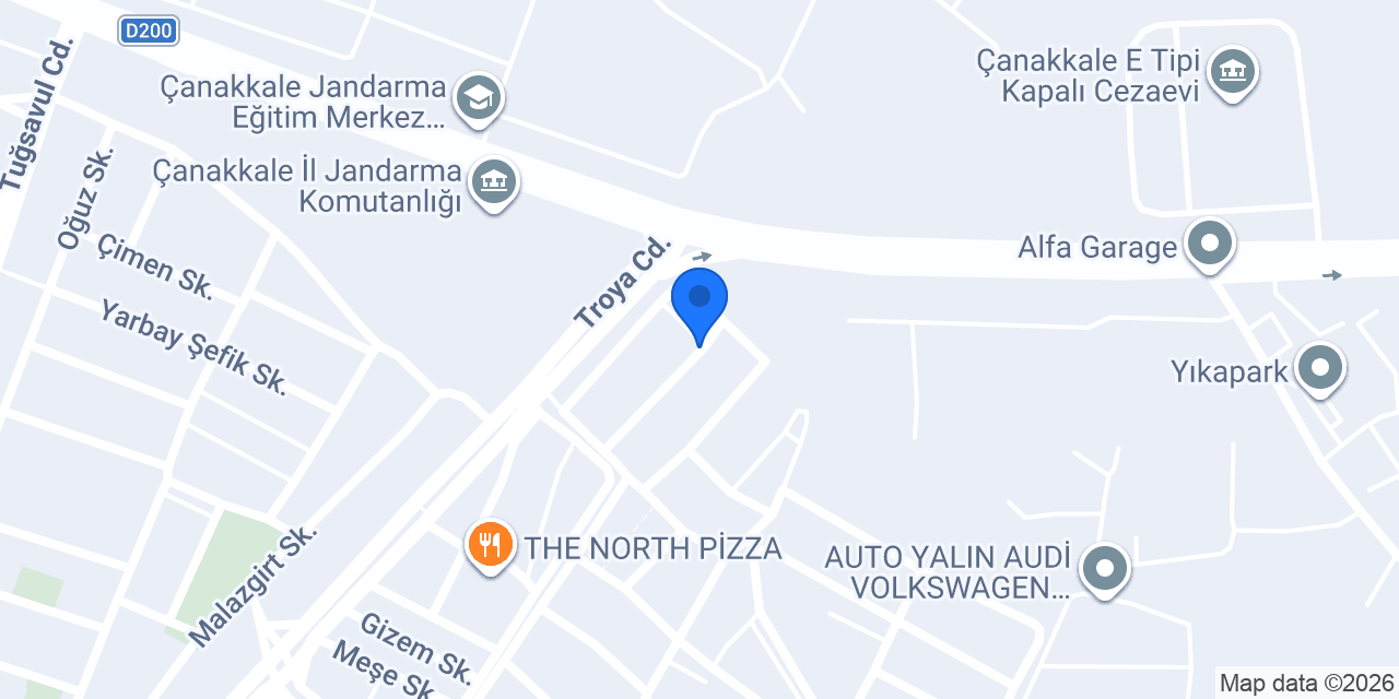 Çanakkale Kafes Tel Candar Torna Kaliteli İşçilik konumu