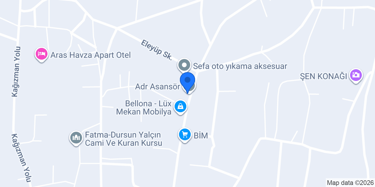 Adr Asansör konumu