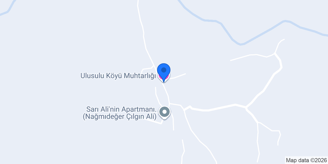 Ulusulu Köyü Muhtarlığı konumu
