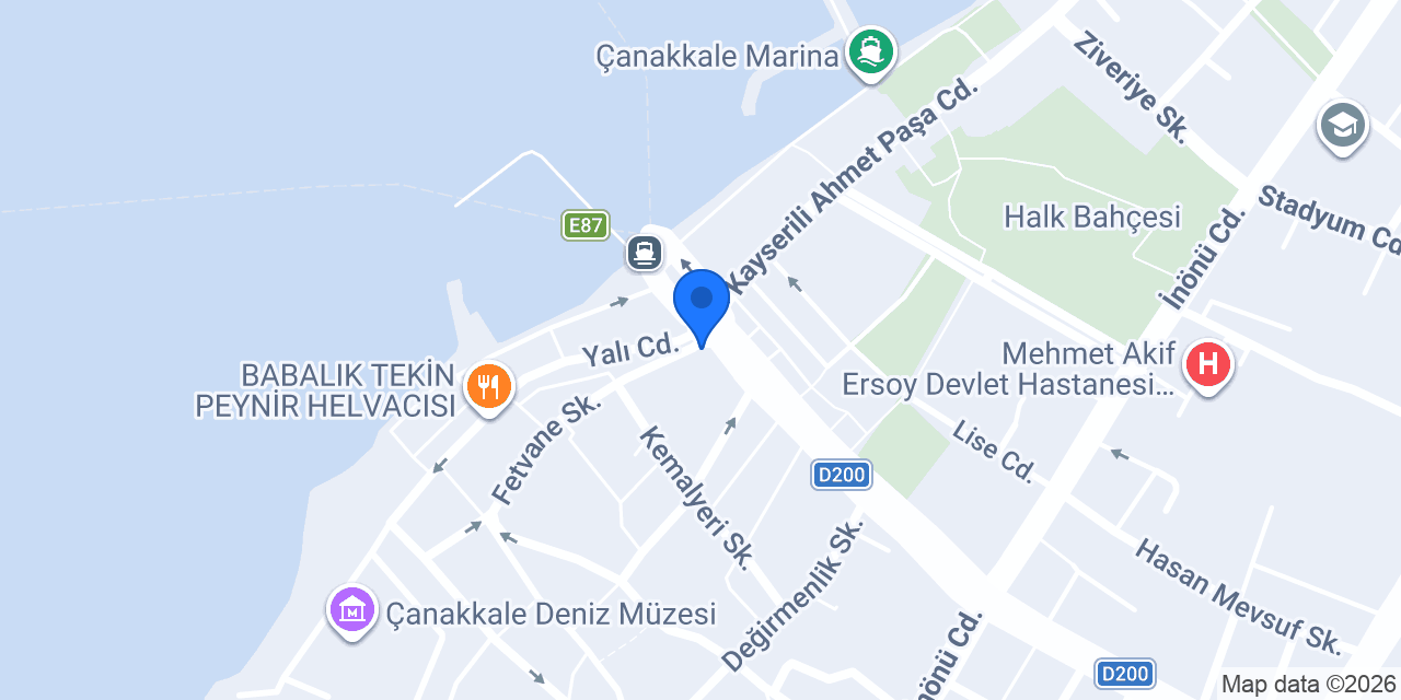Denizli Et Pazarı konumu
