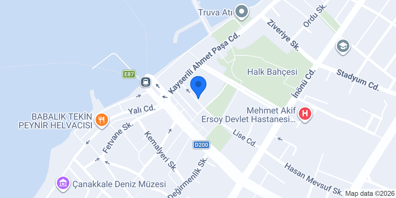 Yaldız 2 Otel konumu