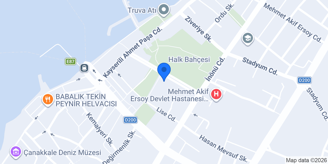 Doğan Katlı Otopark konumu