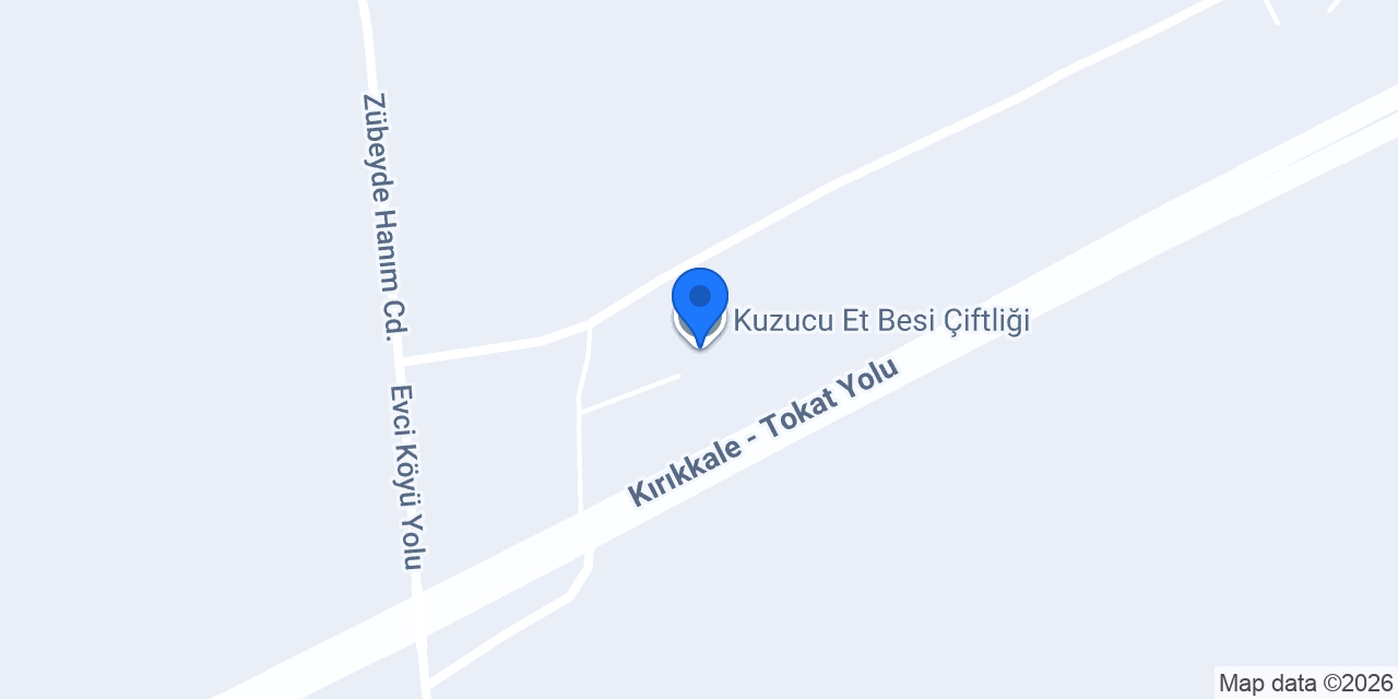 Kuzucu Et Besi Çiftliği konumu