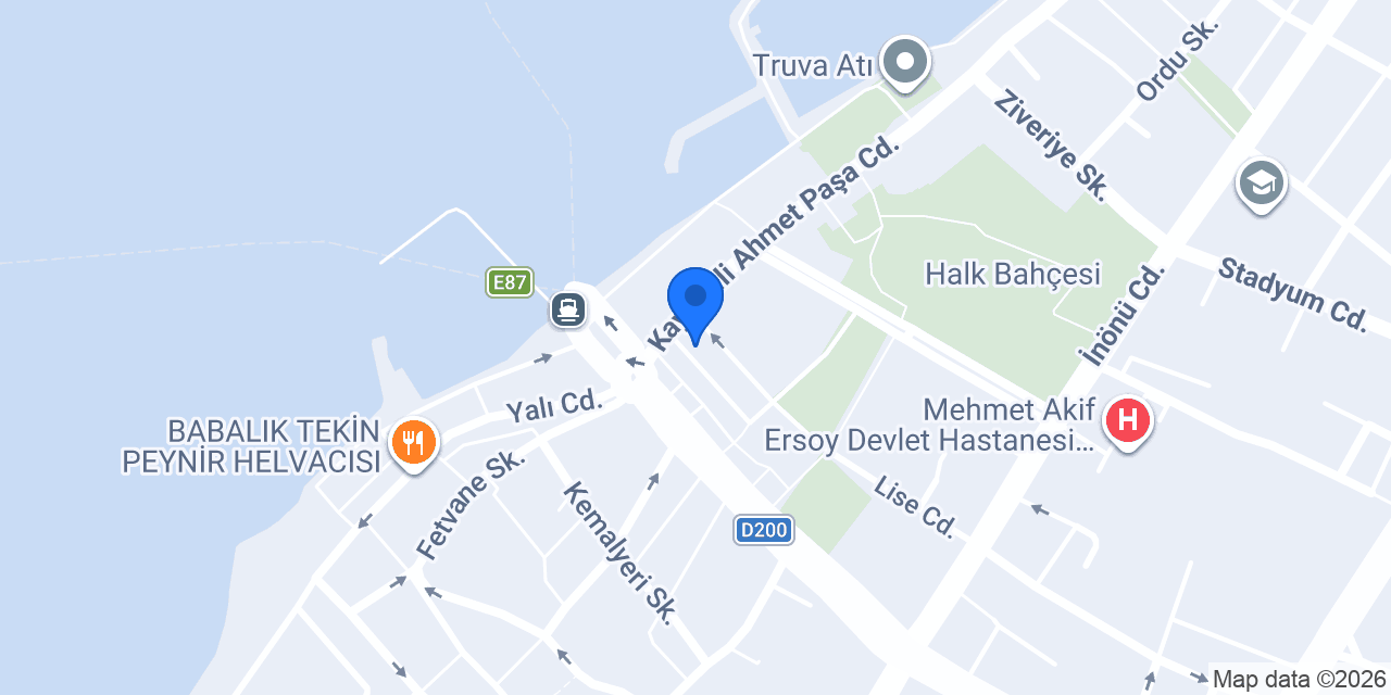 Parion House Hotel konumu
