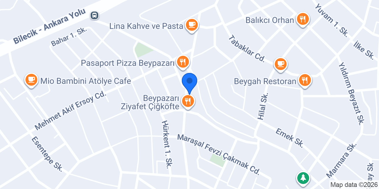 Nilüfer Butik konumu