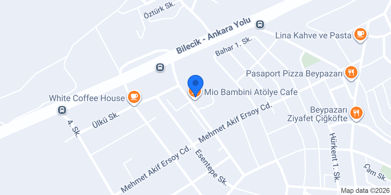 Mio Bambini Atölye Cafe konumu