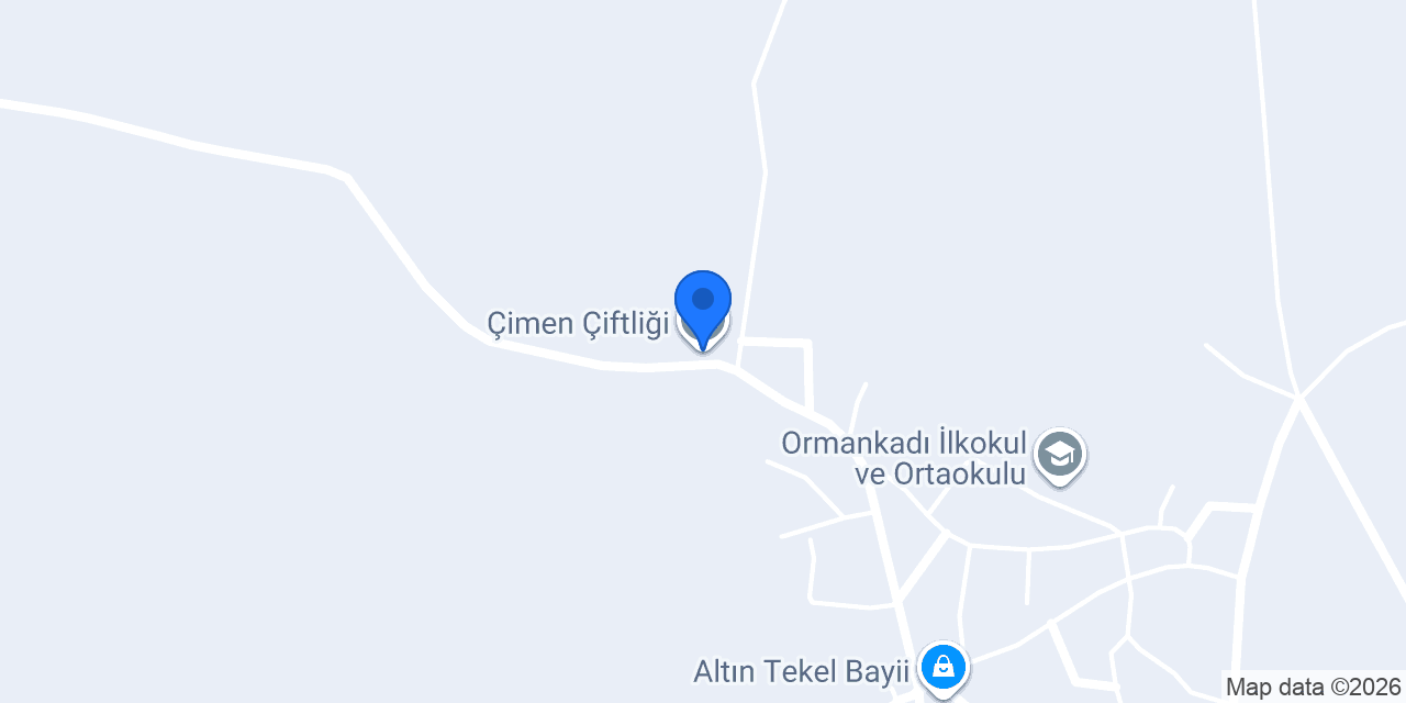Çimen Çiftliği konumu