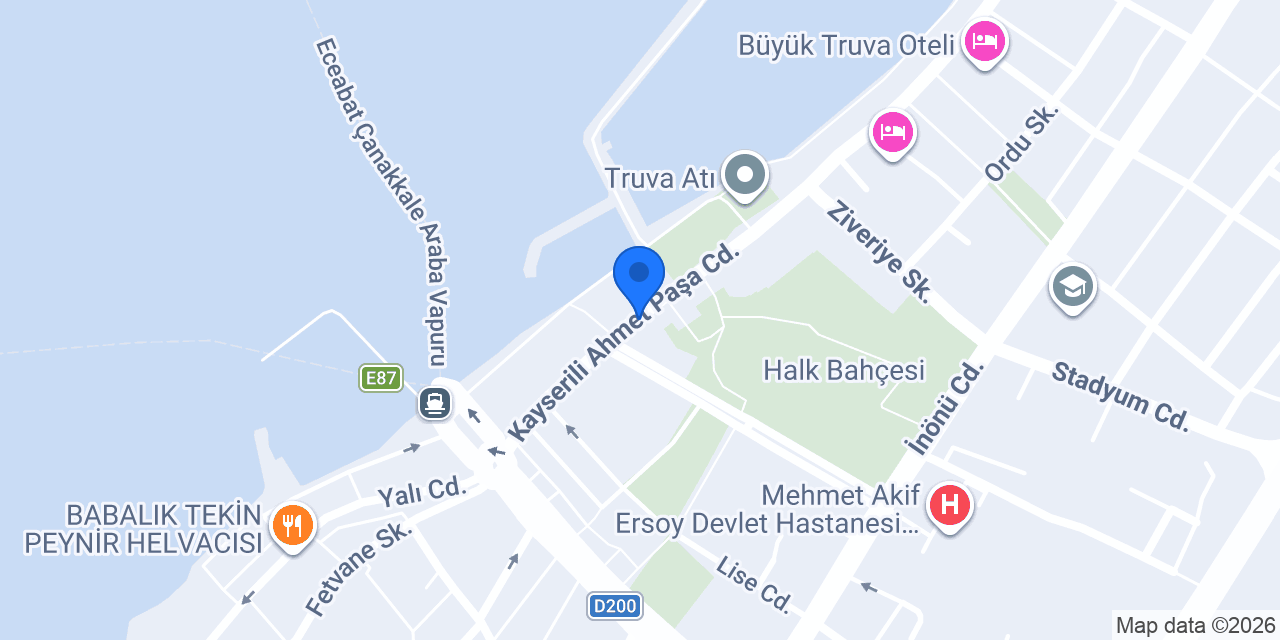 Madak Avukatlık Bürosu konumu
