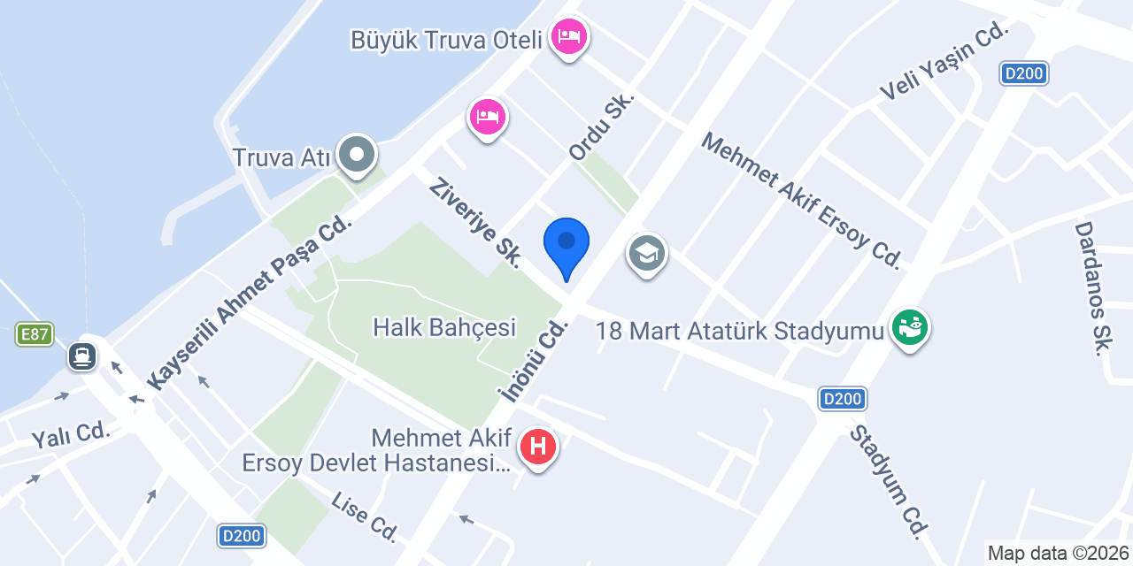 Ayhan Çiçekçilik konumu