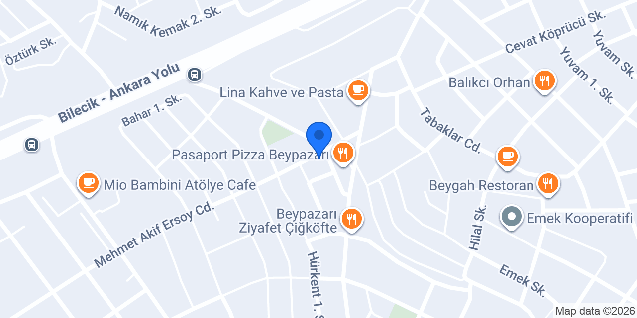 BERAT ECZANESİ konumu