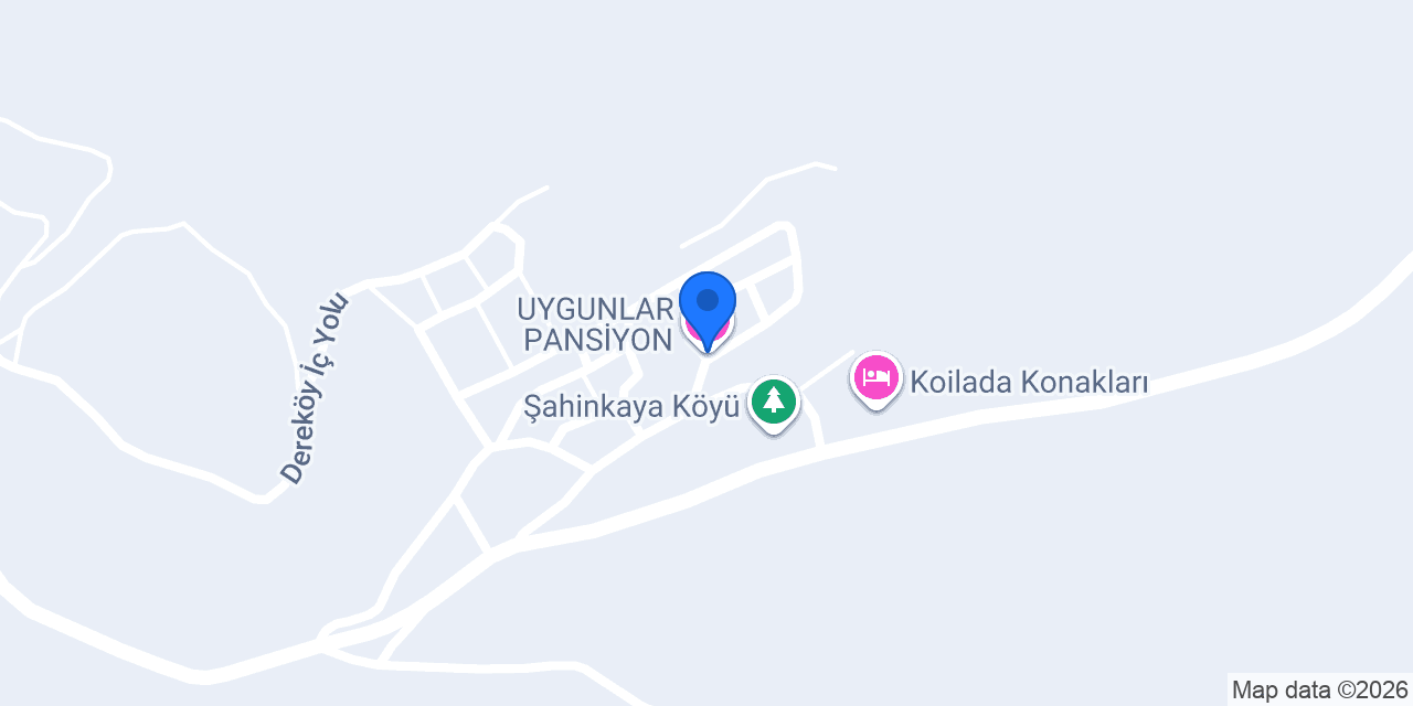 UYGUNLAR PANSİYON konumu