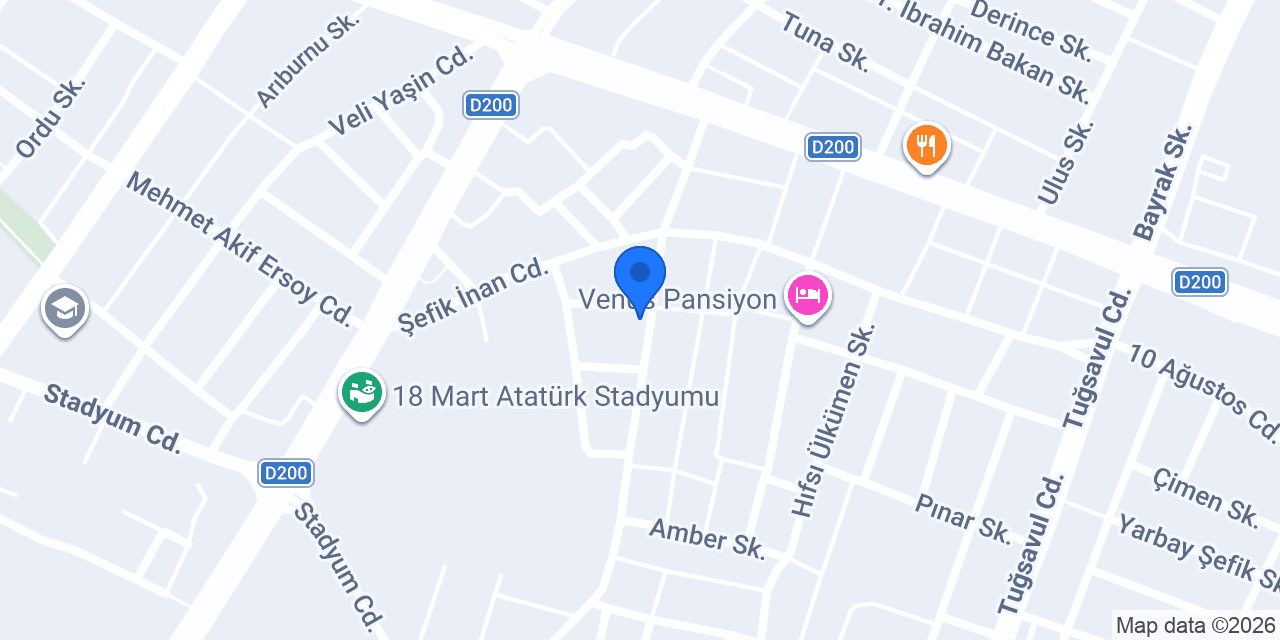Güven Hotel konumu