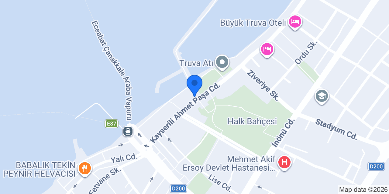 Öngen Hukuk Bürosu konumu