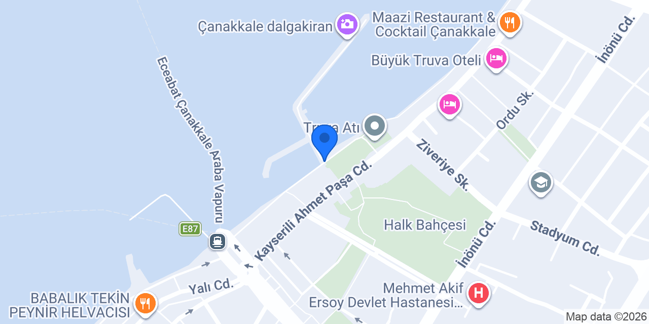 Tekneye Gel konumu
