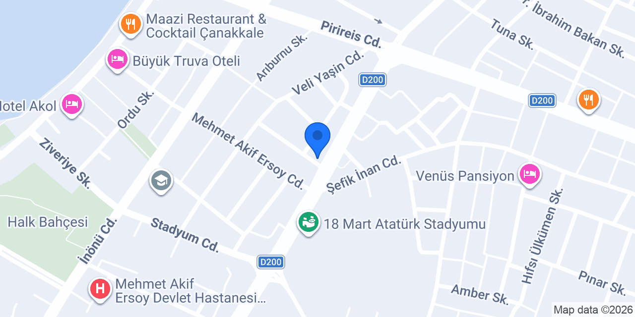 Nil Eczanesi konumu