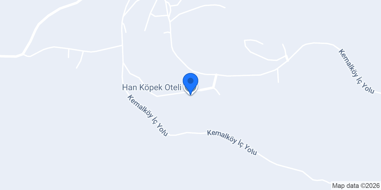 Han Köpek Oteli konumu