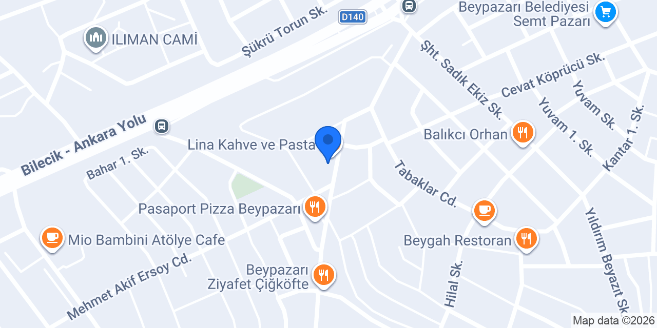 Defne İpek Eşarp konumu