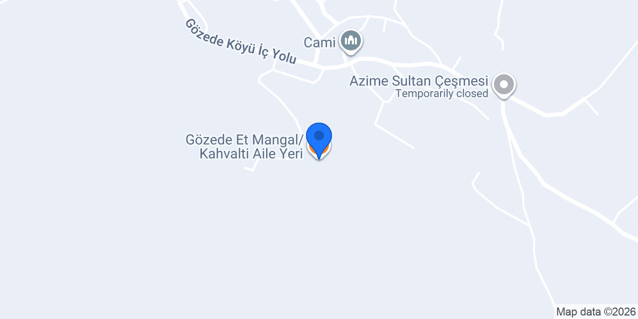 Gözede Et Mangal/ Kahvalti Aile Yeri konumu