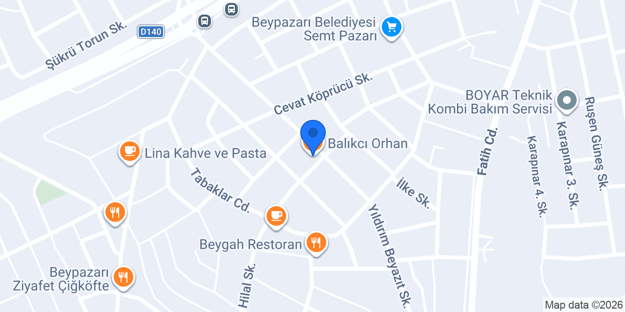 Balıkcı Orhan konumu