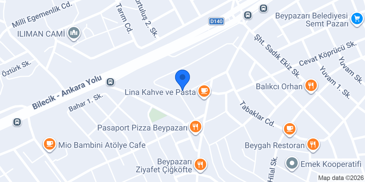 Özel Gözdem Anaokulu konumu