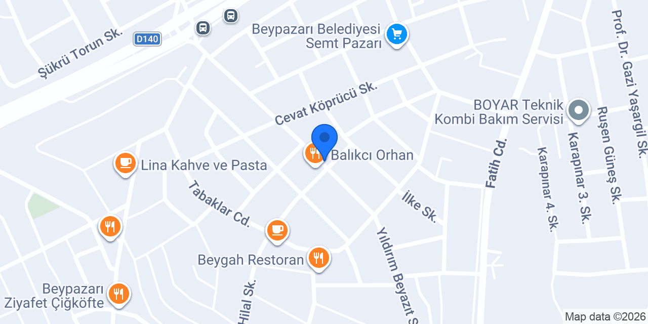 Çiçekcim Beypazarı konumu