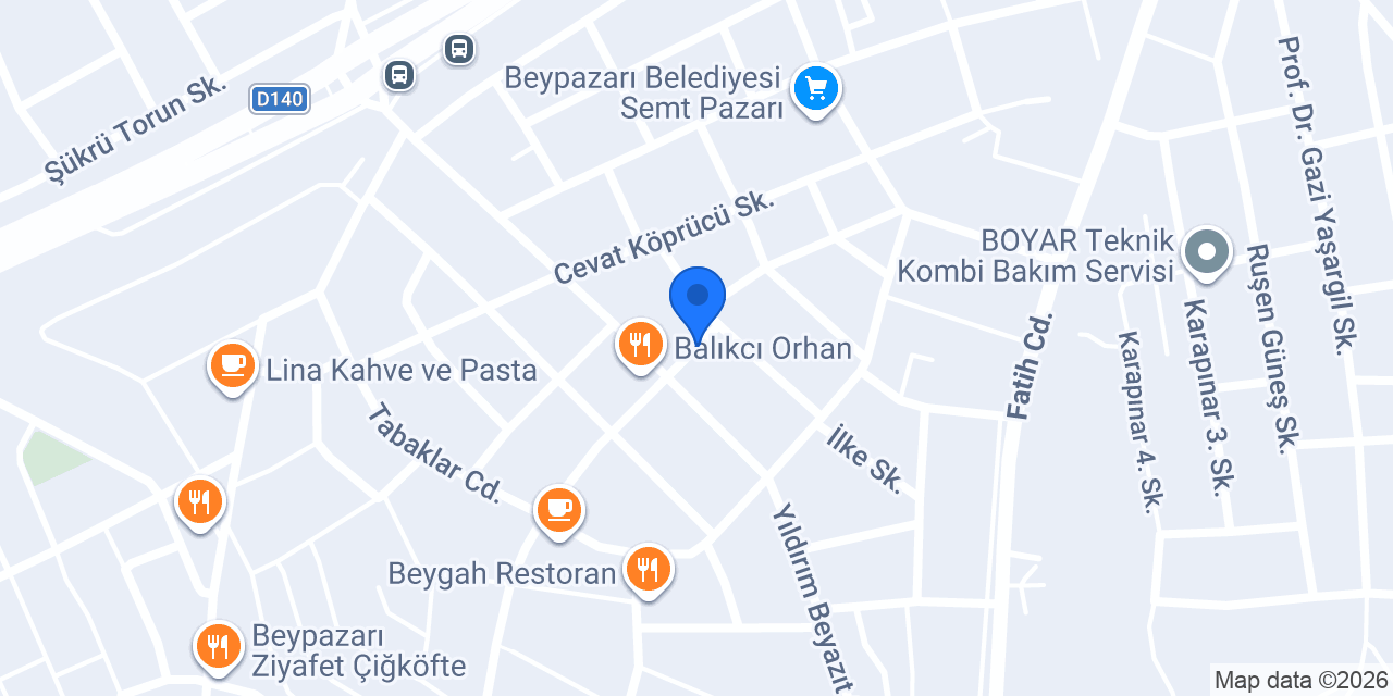 IŞILTI KUAFÖR LUXRY konumu