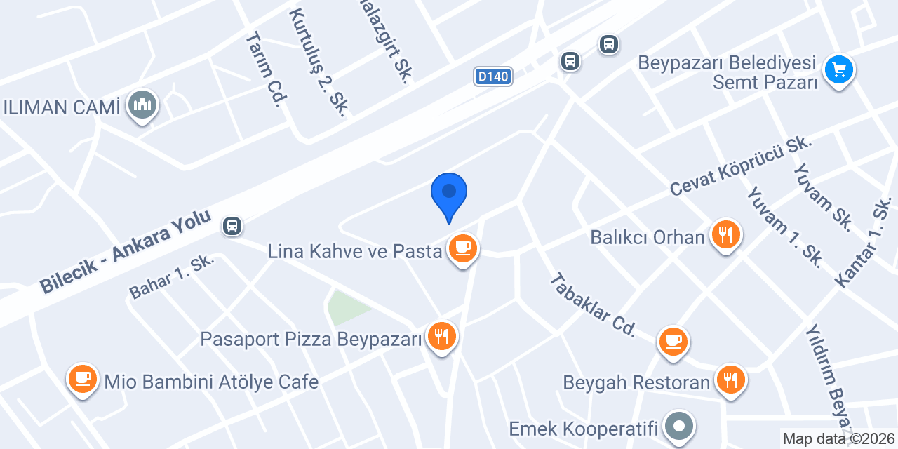 Biçen Terzihanesi konumu