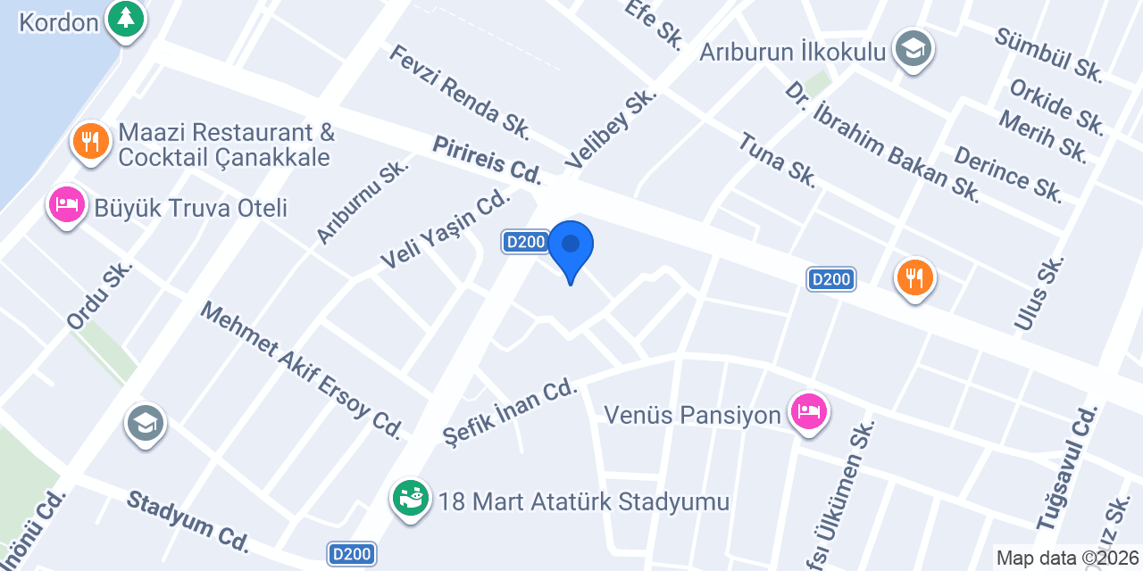 Noa Nail Studio konumu