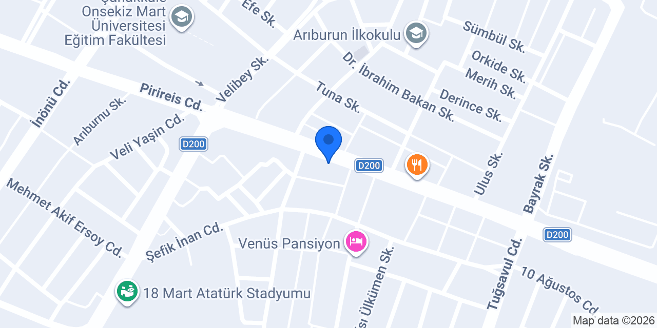 Yunus 2. El Eşya konumu