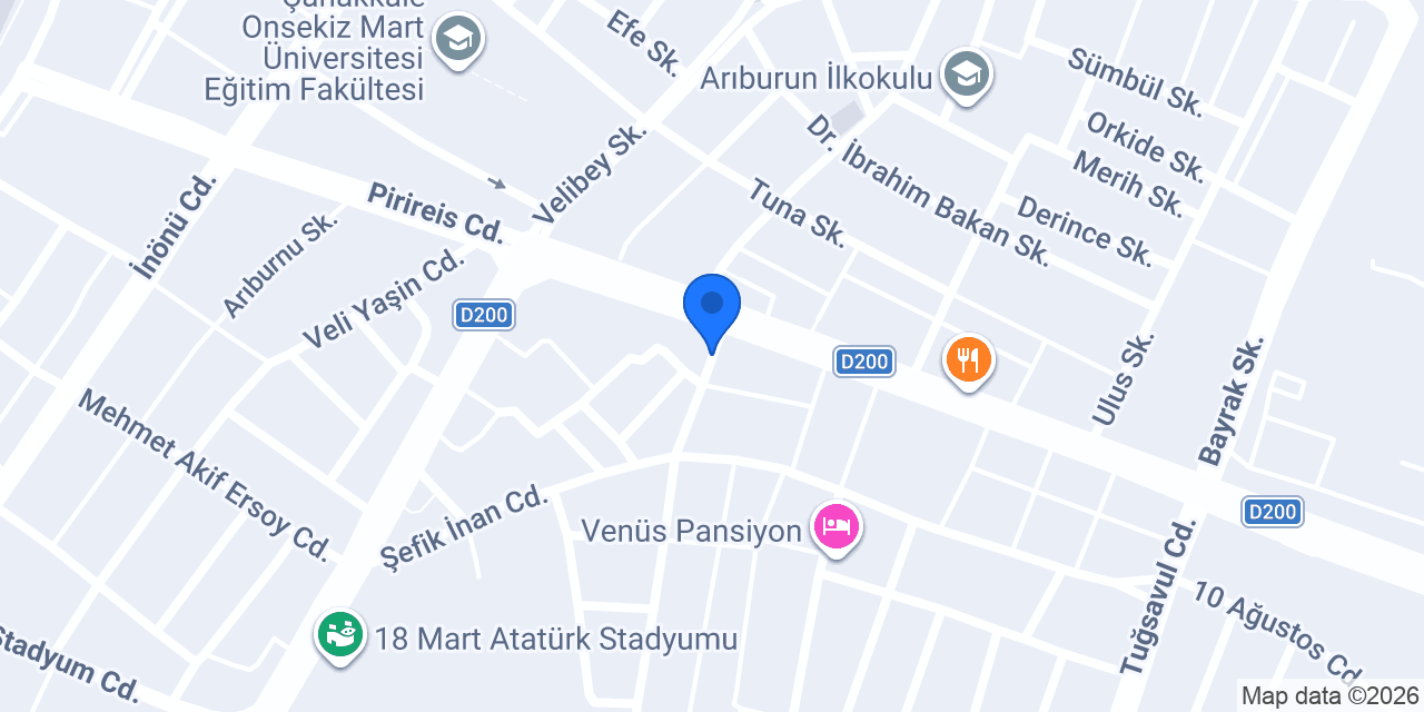 Berber Şerafettin Arabacı konumu