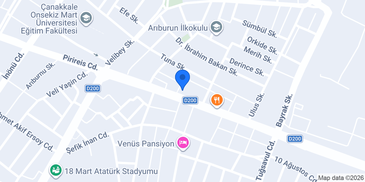 Kaptan İbo Tekel konumu