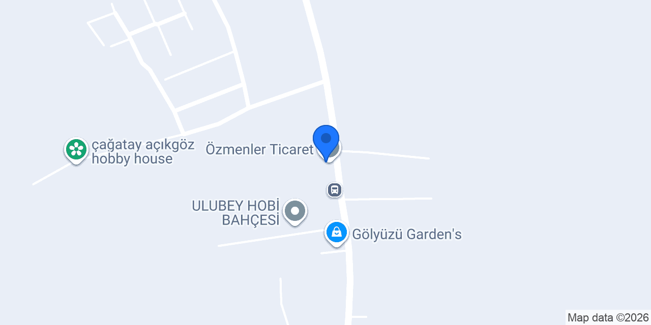 Özmenler Ticaret konumu