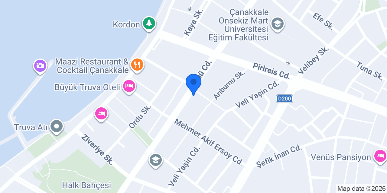 Buse Çiçekevi konumu